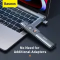 Baseus Wireless Presenter USB& USB C Laser Pointer with Remote Control Infrared Presenter Pen For Projector Powerpoint PPT Slide. 