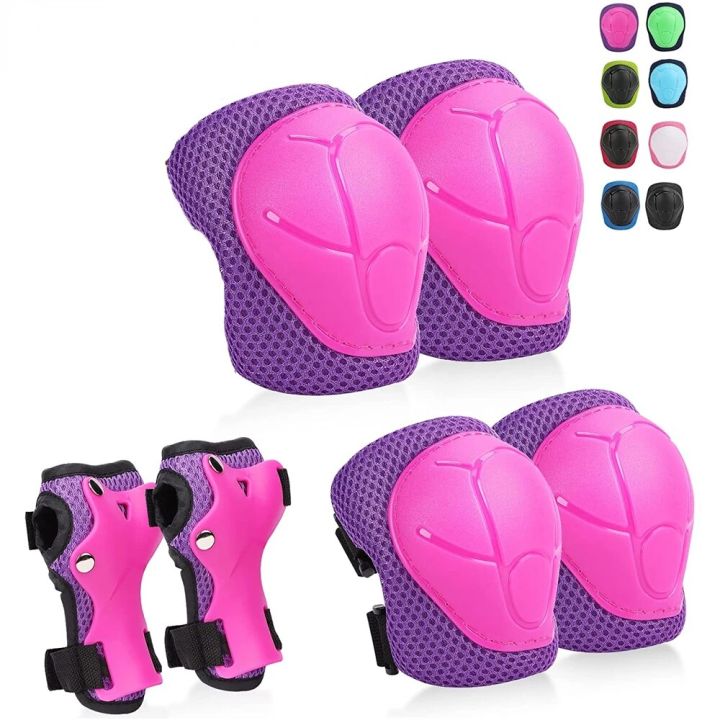 Kids%20Knee%20Pads%20Elbow%20Pads%20Guards%20Protective%20Gear%20Set%20Safety%20Gear%20for%20Roller%20Skates%20Cycling%20Bike%20Skateboard%20Inline%20Riding%20Sports%20-%20Image%202