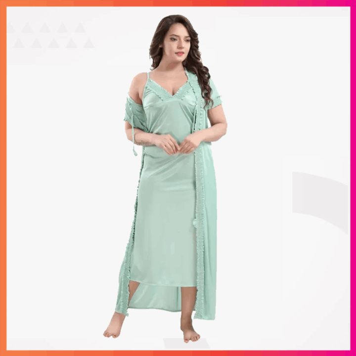 Exclusive,%20Fashionable,%20Stylish%20and%20Comfortable%20Night%20Dress%20(2%20Part)%20for%20Night%20Wear,%20Sleepwear,%20Honeymoon%20by%20silk%20fabrics%20-%20Image%202