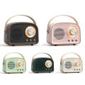 DW21 Bluetooth Speaker Classical Retro Music Player Sound Stereo Portable Decoration Mini Home Speaker Travel Music Player. 