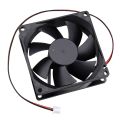Gdstime DC 5V 12V 24V 48V 80mm 8025 Computer Case Fan 80x80x25mm PC Case CPU Brushless Cooling Fan Hydraulic/Dual Ball Radiator-5V Hydraulic XH2.54-1Pcs 8025 fan. 