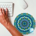 Round G-7 Mouse Pad Mat Anti Slip Mousepad Random Process. 