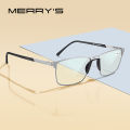 MERRYS DESIGN Anti Blue Light Blocking Men Reading Glasses CR-39 Resin Aspheric Glasses Lenses +1.00 +1.50 +2.00 +2.50 S2001FLH.