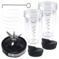 7In1 Set Blender Parts for 900W/1000W Nutri Ninja Pro BL451 30/BL455. 