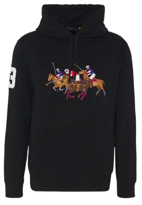 Polo%20Ralph%20Lauren%20Men's%20Custom%20Slim%20Fit%20Triple%20Pony%20Embroidered%20Hoodie%20-%20Hoodie%20For%20Men%20-%20Hoodie%20-%20Hudi%20For%20Men%20-%20Image%203