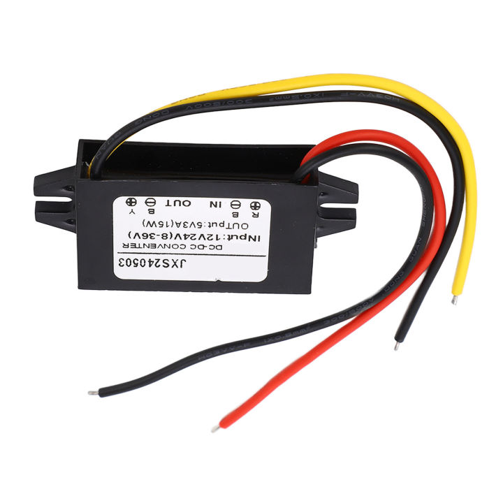 DC Module High Efficiency Voltage Converter Module 12V 24V To 5V 3A IP67