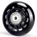 TWEXQNY 16 Pack Inline Skate Wheels, Indoor/Outdoor Roller Skate Wheels, Replacement Wheels with Bearing 64mm. 