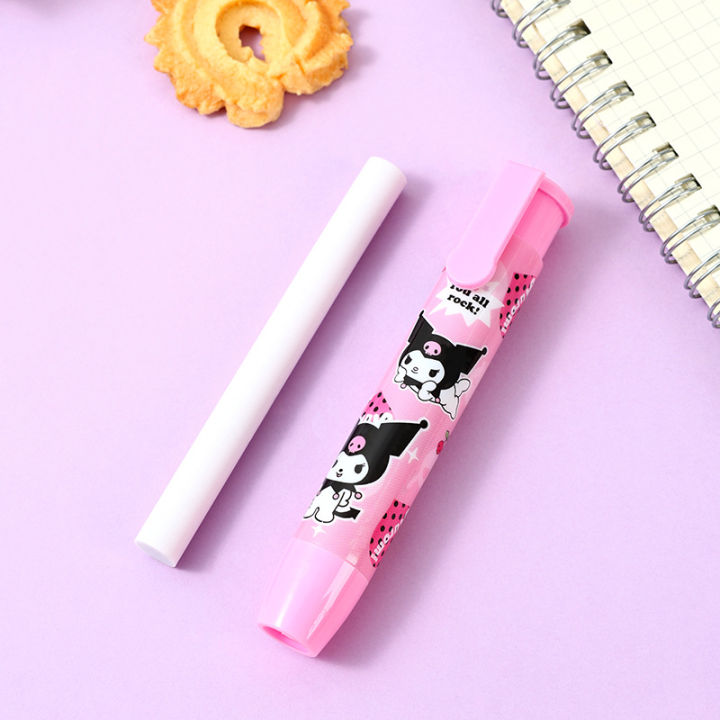 New%20Sanrio%20Press%20Pencil%20Eraser%20Cute%20Cartoon%20Kuromi%20Eraser%20Creative%20Stationery%20School%20Learning%20Office%20Supplies%20Children's%20Giftscosplay%20-%20Image%206