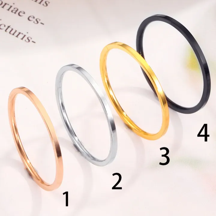 Thin%20Stackable%20Minimalist%20Simple%20Dome%20Couples%20Rose%20Gold%20Silver%20Black%20Plated%20Titanium%201MM%20Wedding%20Band%20Ring%20For%20Men%20Women%20-%20Image%202