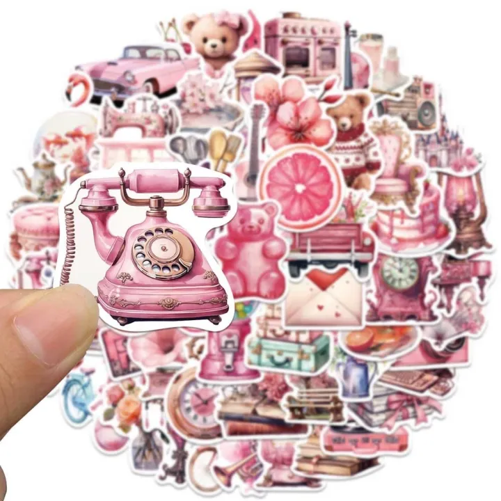 10/50PCS%20Vintage%20Pink%20Girls%20Decoration%20Graffiti%20Stickers%20DIY%20Diary%20Suitcase%20Scrapbook%20Phone%20Laptop%20Luggage%20Kawaii%20Decal%20Sticker%20-%20Image%204