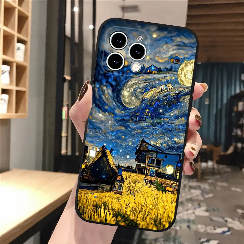 Van Gogh Starry Night Phone Case For iphone 14 13 12 11 Pro Max XR 12mini 14 Plus Mobile Phone Case Funda | Daraz.com.bd Van Gogh Starry Night Phone Case For iphone 14 13 12 11 Pro Max XR 12mini 14 Plus Mobile Phone Case Funda | Daraz.com.bd