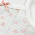 Infant and Toddler Girl Baby Sleeveless Cotton Romper Bodysuit From Levin. 