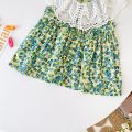 (New) summer Princess baby girls lace dress sleepveless cute cotton toddler kids girls dresses casaul. 