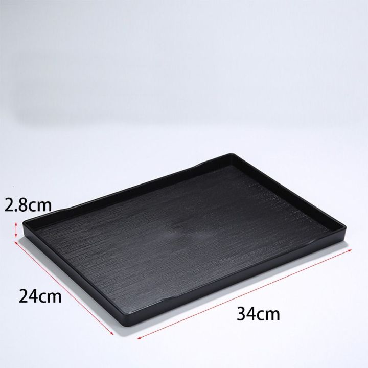 1%20Pcs%20Easy%20To%20Use%20Black%20Large%20Plastic%20Tray%20Rectangle%20Multi-Purpose%20Decorative%20Tray%20Plastic%20Bed%20Table%20Tray%20Kitchen%20-%20Image%206