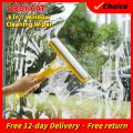 3-in-1 Multipurpose Water Glass Wiper Scraper Shower Squeegee Cleaner With Spray Bathroom Mirrors Tiles Car Window Cleaning Tool. 