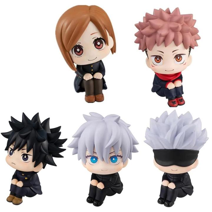 Cartoon Anime Figure Jiu-jitsu Line Diagram Children Toys Knotweed Fushiguro Megumi Action Figures PVC Model Jujutsu Kaisen Amour zii
