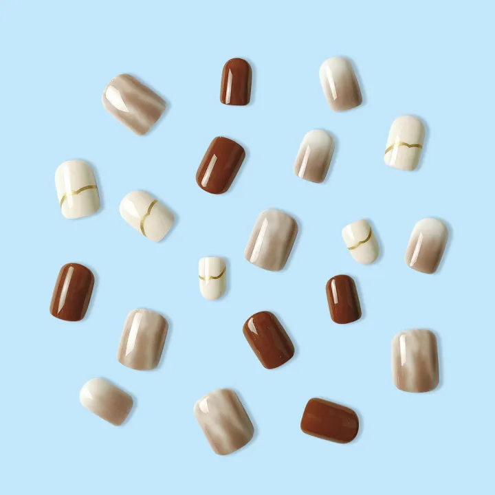 New%20Freh%20Wear%20Nail%20hort%20Fake%20Nail%20Nude%20Color%20Blooming%20Nail%20Tip%20Gentle%20Nail%20ticker%20Nail%20-%20Image%204