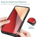 Phone case Xiaomi Poco M6 Pro 4G Poco M6Pro Poco M 6 Pro M6Pro 4G Transparent Protector with Mobile phone Film Cover Double Protect shield Full Cover Armor Cover cases. 