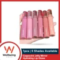 1pcs Cappuvini Jelly Mirror Hydrating Lip Gloss | 6 Shades Available. 