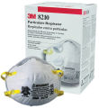 3M N95 Mask 8210 Particulate Respirator Face Masks And Filters Single Pcs. 