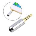 1 Pcs 3.5mm 4 Pole DIGITAL Steel Jack-Black.