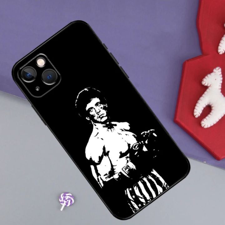 Rocky%20Balboa%20Phone%20Case%20For%20iPhone%2013%20Pro%20Max%2012%20Pro%20Max%20mini%2014%2011%20Pro%20Max%20XS%20X%20XR%208%207%20Plus%20Soft%20Cover%20-%20Image%205