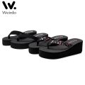 2023 Summer Women Beach Flip Flops Women's Fashion Slippers Thick Platform Slide Sandals Wedges Flip-Flops Ladies Casual Slipper. 