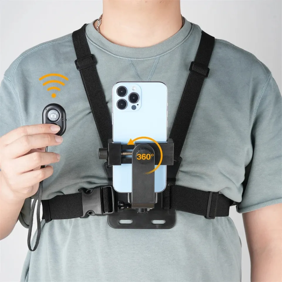 Chest Mount Vlogging Mobile Holder Phone Chest Mount With
