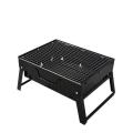 Outdoor Portable BBQ Stove Portable Barbecue Charcoal Grill - Black. 