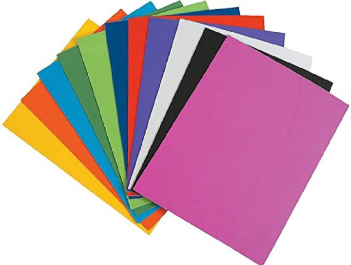 A4 Color Paper 10 Colours Set - 100pcs [10×10] | Daraz.com.bd