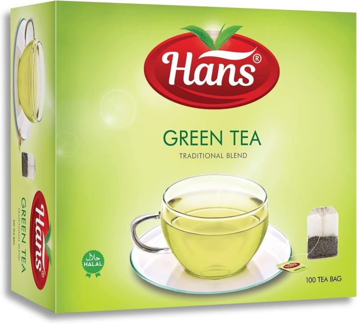 Hans Green Tea Bags 100TB
