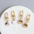 Cartoon Cute Cat Keychain Kawaii Animal Metal Charms Key Holder Bag Pendant NOVO. 