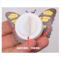 Colorful luminous butterfly small night lamp flash simulation butterfly lamp Encounter. 