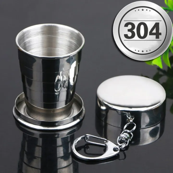 Stainless%20Steel%20Folding%20Cup%20With%20Keychain%20Portable%20Retractable%20Telescopic%20Cups%20-%20Image%202