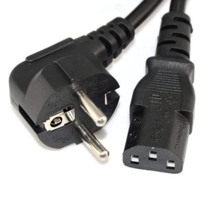 Computer Desktop Pc Power Cable 2 Pin Monitor Power Cord (PC Power Cord/Computer Power Cord/AC Power Cable) MM Servie