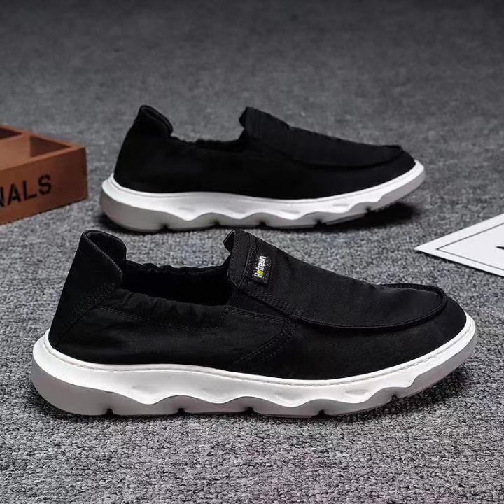 2023 men's shoes summer trend canvas shoes men's casual board