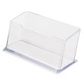 Lightweight Acrylic business card holder Versatile Transparent Sturdy Desktop card display card stand for Office desk organizer Exhibition display Business events Trade shows Corporate gifting. 