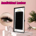 Abonnie Classic Eyelashes Extension Fluffy Individual Lashes Extensions Supplies Dark Black Cilia All Size False Eyelash AmourV. 