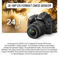 Nikon D5200 Digital SLR Camera (NEW) Optional 18-55mm Zoom Lens (Black) photography camera professional dslr camera.