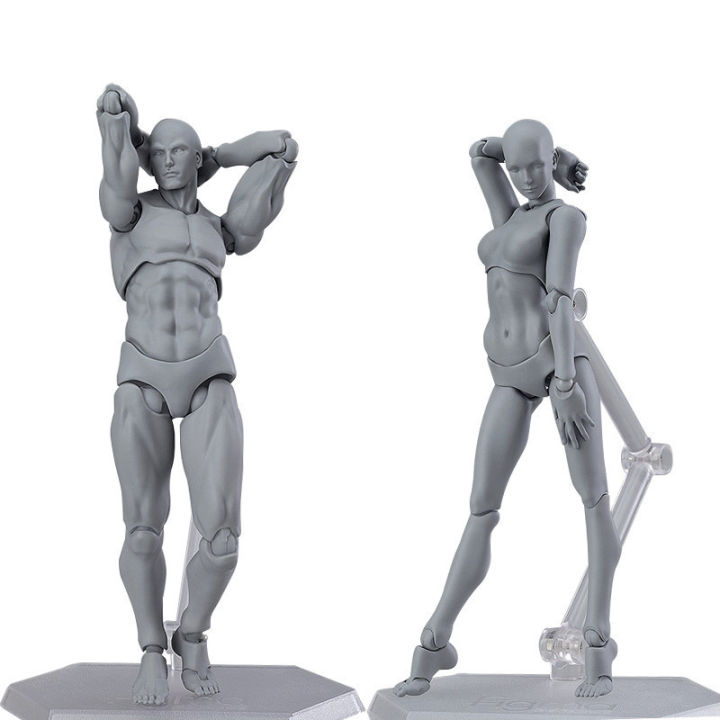 1%20Set%20Anime%20Drawing%20Figures%20For%20Artists%20Body%20Action%20Figure%20Model%20Human%20Toy%20Doll%20-%20Image%202
