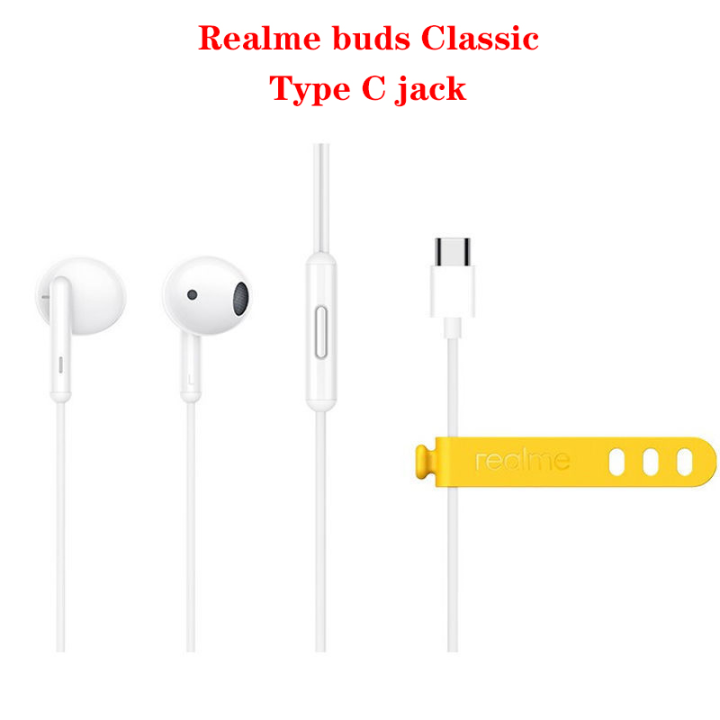 Realme Classic Buds Daraz Realme Buds Classic Type C Semi-In-Ear - Main Image