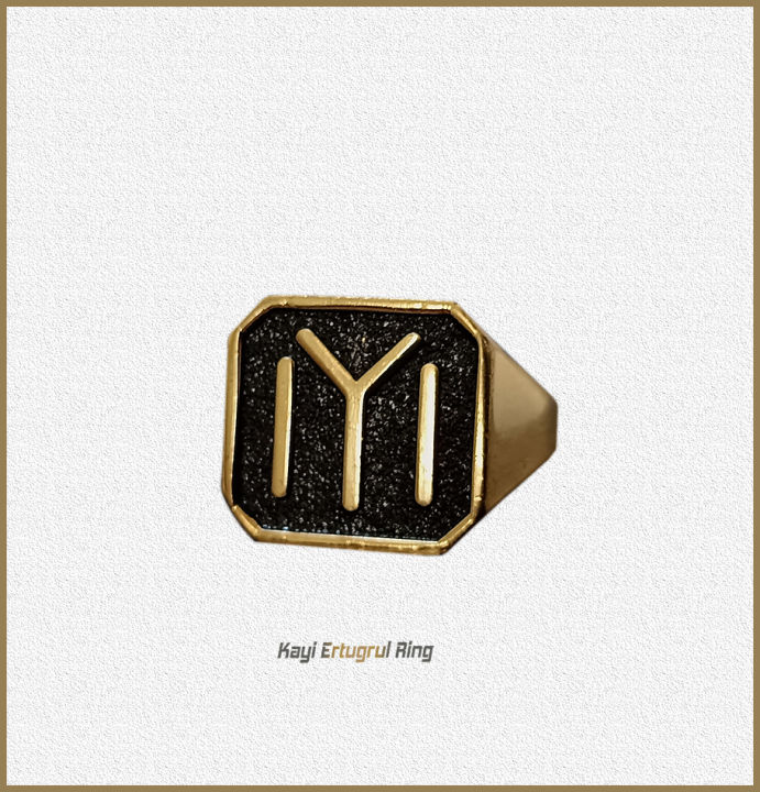 Islamic%20Kayi%20Ertugrul%20Ring%20For%20Men's%20&%20Boys%20(KAYI-%20IYI)%20-%20Image%202
