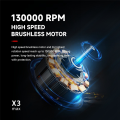 X3 MINI Turbo Jet Fan 130000RPM Wind Speed 52M/S Brushless Motor Handheld Portable Electric Blower.