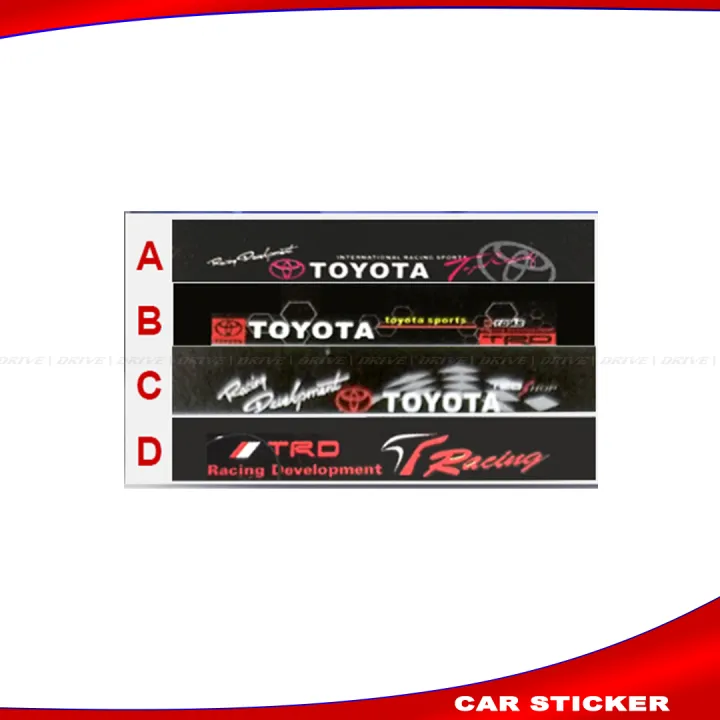 TOYOTA%20TRD%20Racing%20%20Car%20Universal%20Windshield%20reflective%20sticker%20Sport%20Windshield%20Banner%20Vinyl%20Decal%20Sticker%20CAR%20FRONT%20Windshield%20Glass%20Sticker%20-%20Image%202