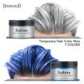 Jimwood 120g Uni DIY Hair Color Wax Mud Dye Cream Temporary one-time styling pomade Modeling 8 Colors Available.