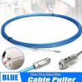 For Wiring Installation Wiring Accessoriy Wire Conduit Cable Push Puller Cable Guide Device Wheel Pushing Cable Puller Cable Clips Conduit Ducting Electrician Tape.