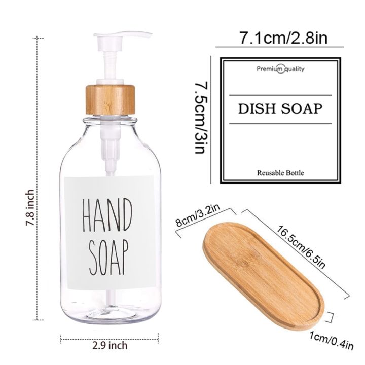 efillable%20ump%20ottles%20ish%20Soap%20ispenser%20for%20itchen%20Sink%20and%20Soap%20Lotion%20ispenser%20Shower%20Empty%20Storage%20ottle%20Container%20-%20Image%209