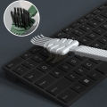 Comb Cleaning Tool Embedded Hair Brush Comb Cleaner Plastic Handle Home Use Quickly Clears All Excess Hair From Hairbrush. 