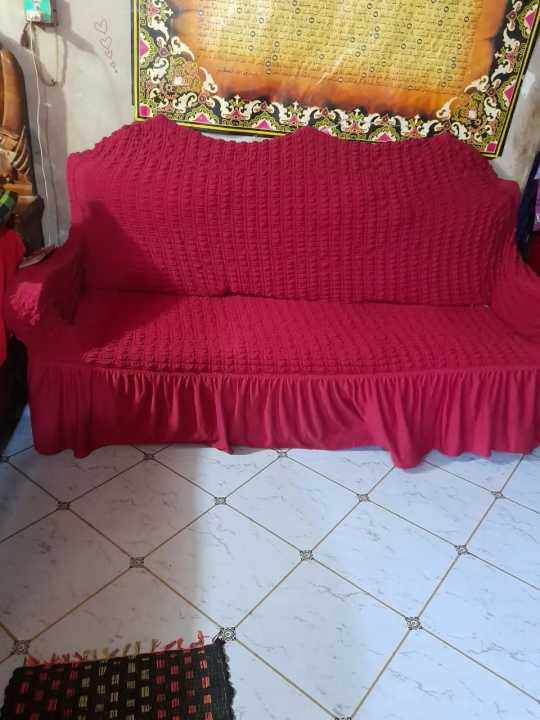 3+1+1%20Turkey%20Sits%20Furniture%20Protective%20wooden%20model%20Sofa%20Cover%20Maroon%20Color%20kater%20sofa%20-%20Image%202