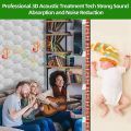 12 Pcs Acoustic Panels,for Wall Decoration&Acoustic Treatment. 